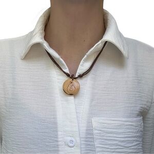 Maui Hook Hand Carved Necklace Hawaii Unisex